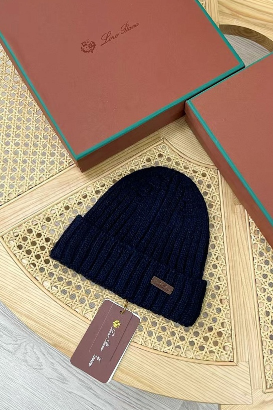 Мужская шапка Loro Piana Niseko Premium - Navy