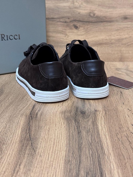 Мужские замшевые кроссовки Stefano Ricci
