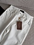 Белые женские джинсы клёш Loro Piana premium