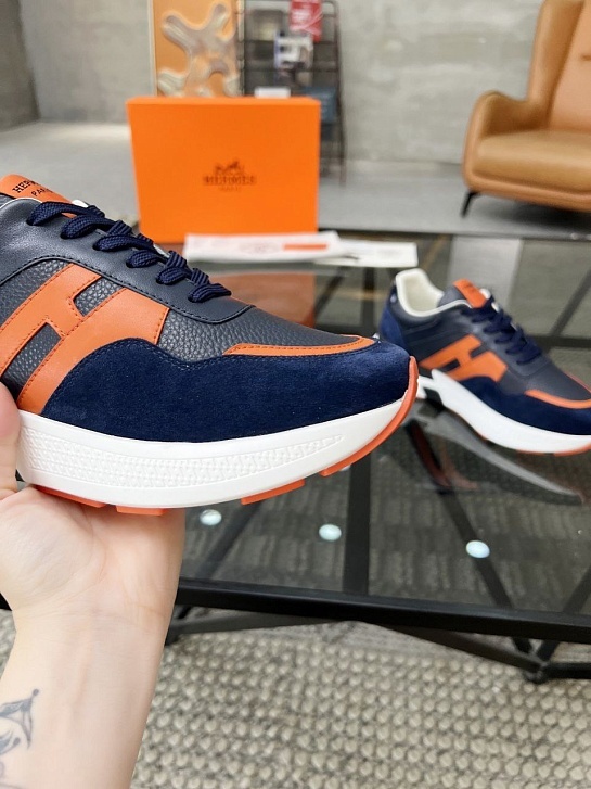 Мужские кроссовки Hermes - Navy