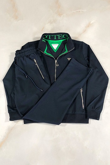 Мужская тёмно-синяя кофта Bottega Veneta   