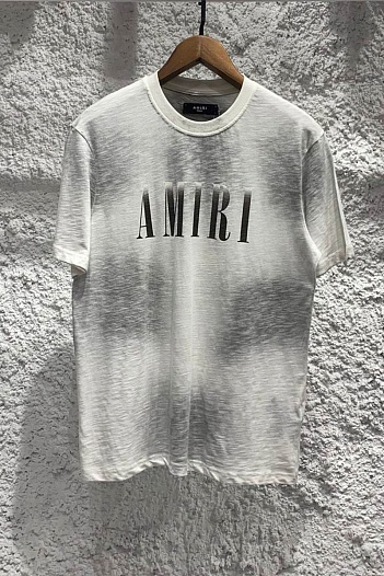 Серая оверсайз футболка Amiri   