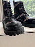 Женские кожаные ботинки Balenciaga Premium
