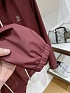 Мужская ветровка Brunello Cucinelli бордового цвета