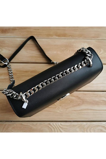 Кожаная сумка Karl Lagerfeld K/Ikonik Metal Lock 22x16 см (2 расцветки)   