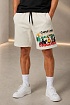 Мужские шорты Dsquared2 "Camping" - White