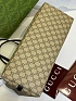 Кожаная сумка Gucci GG Emblem premium 38x25x15 см