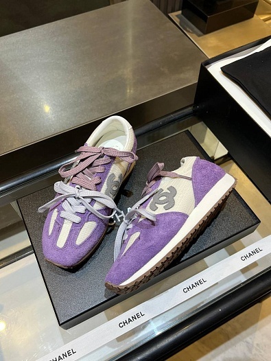 Женские кроссовки Chanel Premium   