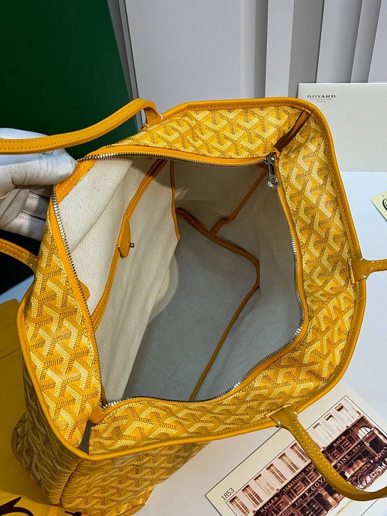 Кожаная сумка Goyard Artois premium 31x24x15 см
