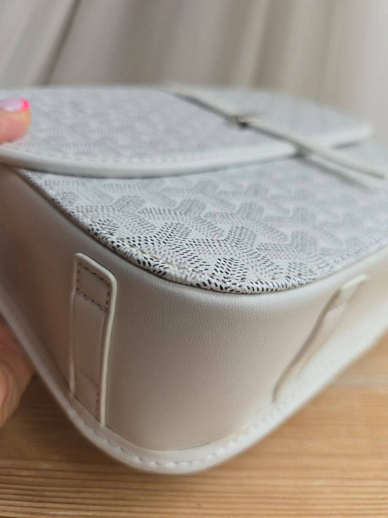 Кожаная сумка Goyard Belvedere MM 27x21 см