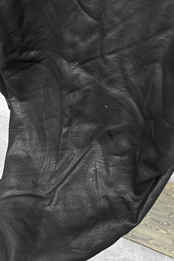 Мужское утеплённое пальто Philipp Plein чёрного цвета   