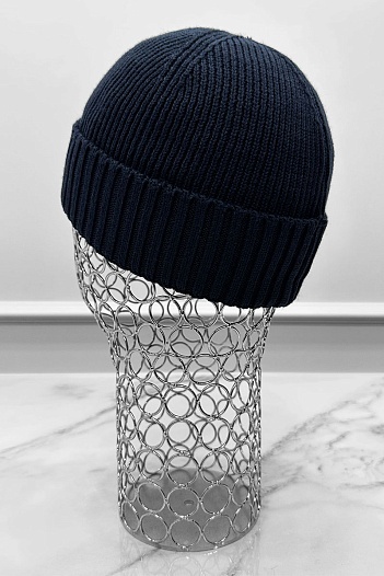 Шапка тёмно-синего цвета Tommy Hilfiger Pima   