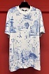 Белая футболка Louis Vuitton Monogram City Walk print