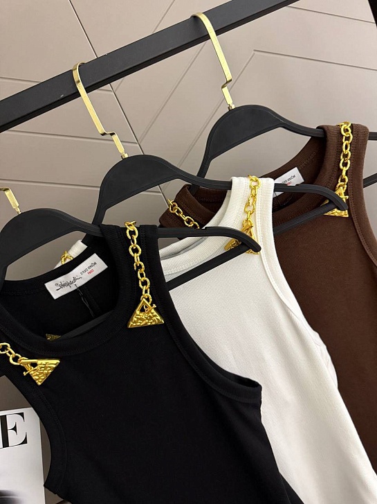 Женская майка Schiaparelli premium - Black