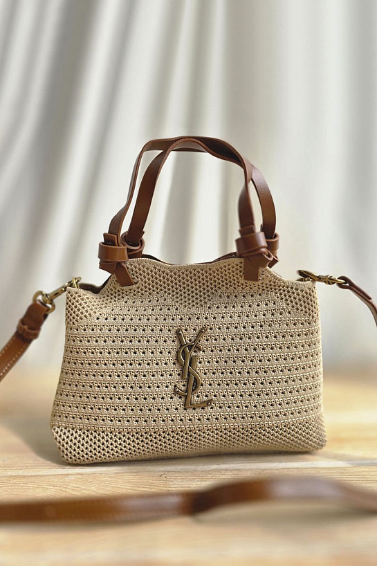 Плетёная сумка Yves Saint Laurent 21x15 см