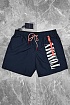 Мужские тёмно-синие шорты Tommy Hilfiger logo-print