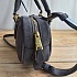 Замшевая серая сумка MIU MIU 23x13 см