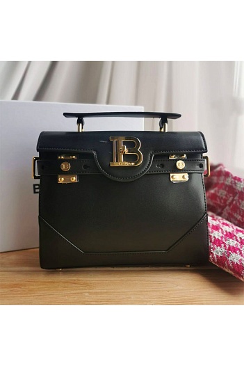 Женская кожаная сумка Balmain B-Buzz 24x21 см (6 расцветок)   