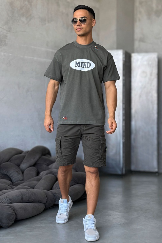 Зелёная футболка Palm Angels x Missoni MIND