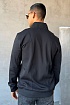 Чёрная кофта Saint Laurent logo-embroidered