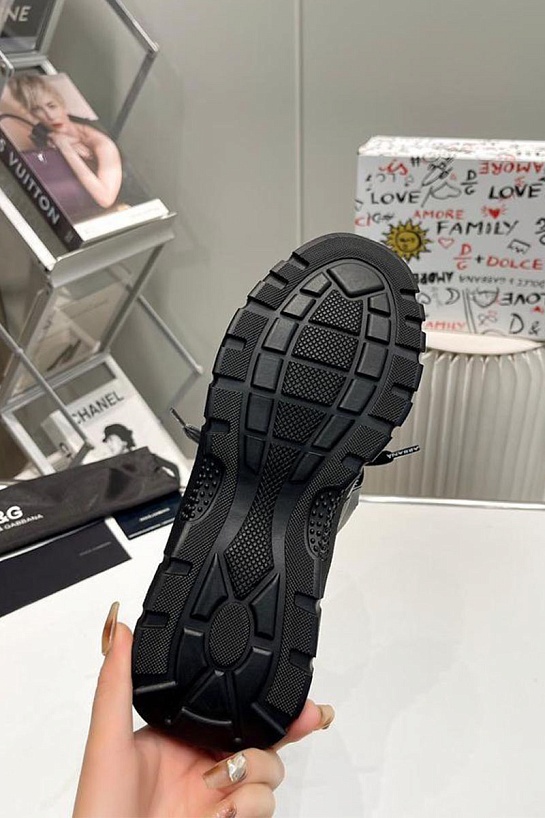 Комбинированные кроссовки Dolce & Gabbana Space - Grey