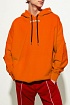 Оранжевое оверсайз худи Palm Angels Classic logo-print