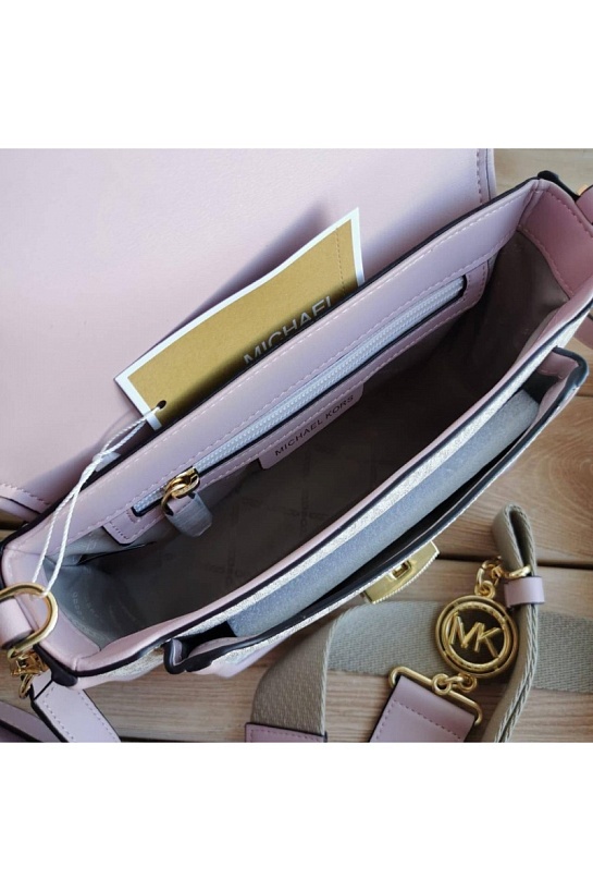 Кожаная сумка Michael Kors 24x16 см