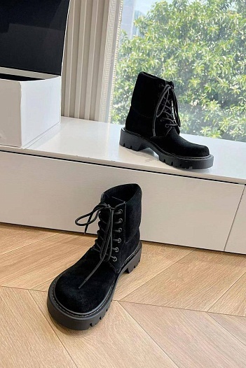 Женские ботинки Loewe Premium - Black   