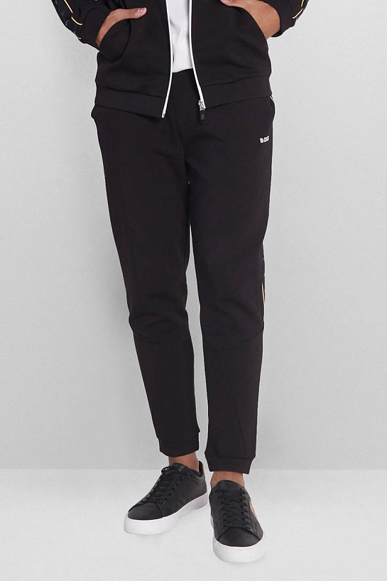 Чёрные спортивные штаны Hugo Boss Saggy