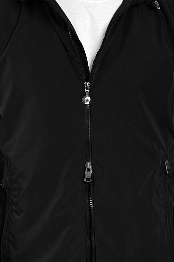 Мужская чёрная ветровка Moncler Fetuque   