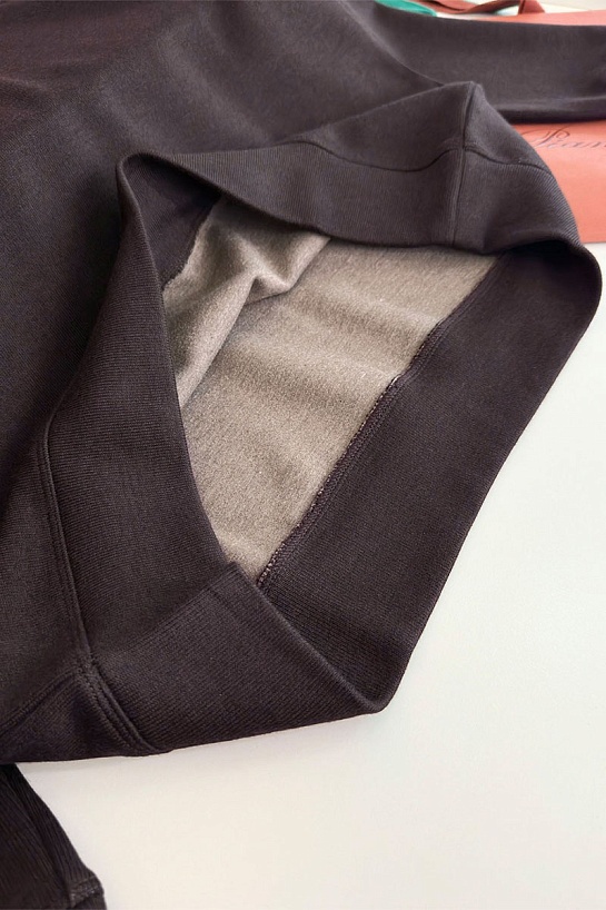 Утеплённая кофта Loro Piana zip-neck - Brown