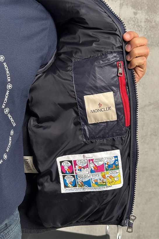 Куртка с вязаными рукавами Moncler