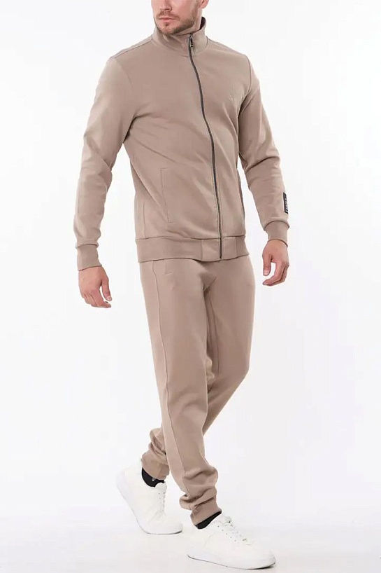 Кофта на молнии Armani Exchange Icon Period - Beige