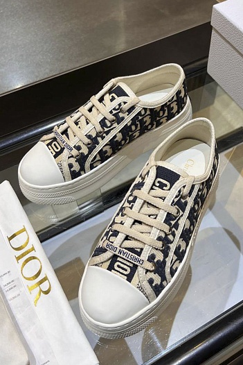 Женские кеды на платформе Dior Walk'n' premium   