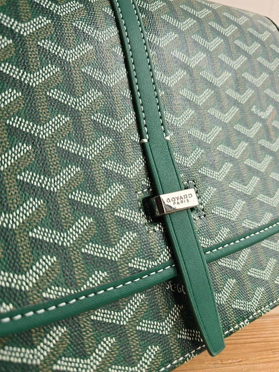 Кожаная сумка Goyard Belvedere MM 27x21 см