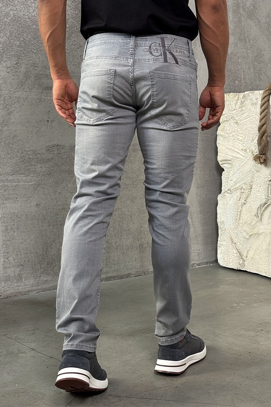 Мужские джинсы Calvin Klein signature selvedge - Grey