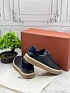 Кожаные кроссовки Loro Piana Tennis Walk - Navy
