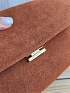 Замшевая сумка Jacquemus The Rond Carre 26x16 см