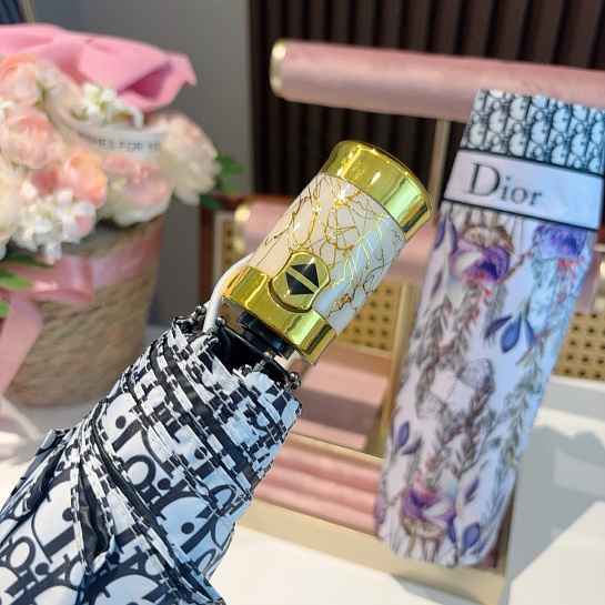 Складной зонт Dior Floral premium