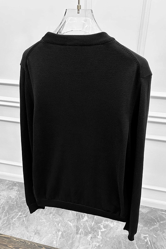 Чёрный свитер Kenzo Tiger logo-embroidered