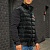 Куртка с вязанными рукавами Prada Linea Rossa - Black