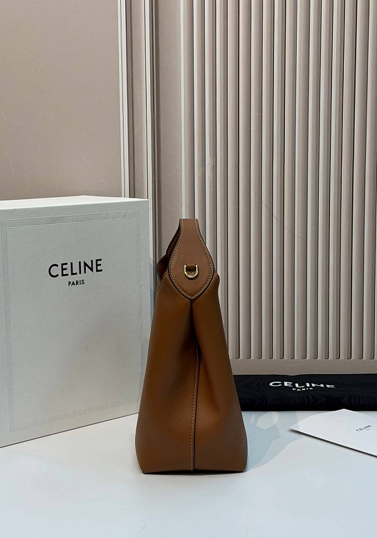 Кожаная сумка Celine Small Hobo premium 18x31x6 см