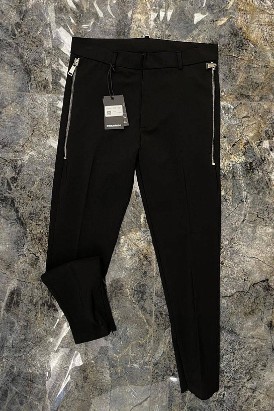 Мужские чёрные брюки Dsquared2