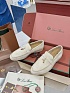 Женские замшевые лоферы Loro Piana Summer Charms Walk premium