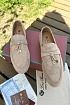 Женские замшевые лоферы Loro Piana Open Walk