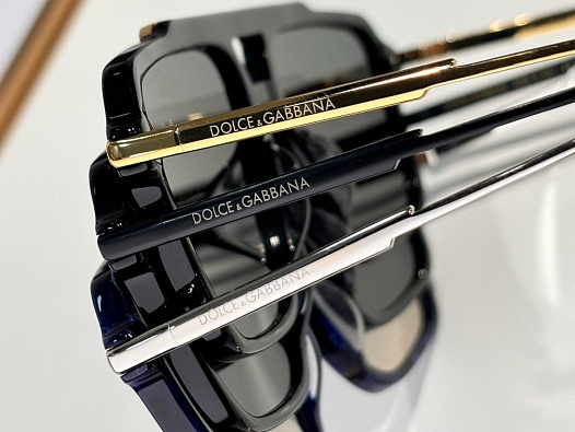 Солнцезащитные очки Dolce & Gabbana Striped Ochre   