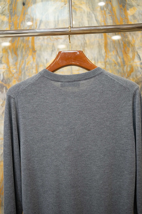 Мужской серый джемпер Dolce & Gabbana premium