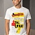 Белая футболка Dsquared2 graphic logo-print