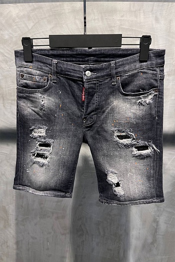 Мужские джинсовые шорты Dsquared2 Denim - Grey   