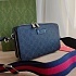 Мужская сумка Gucci на плечо с узором GG Supreme 22x14 см
